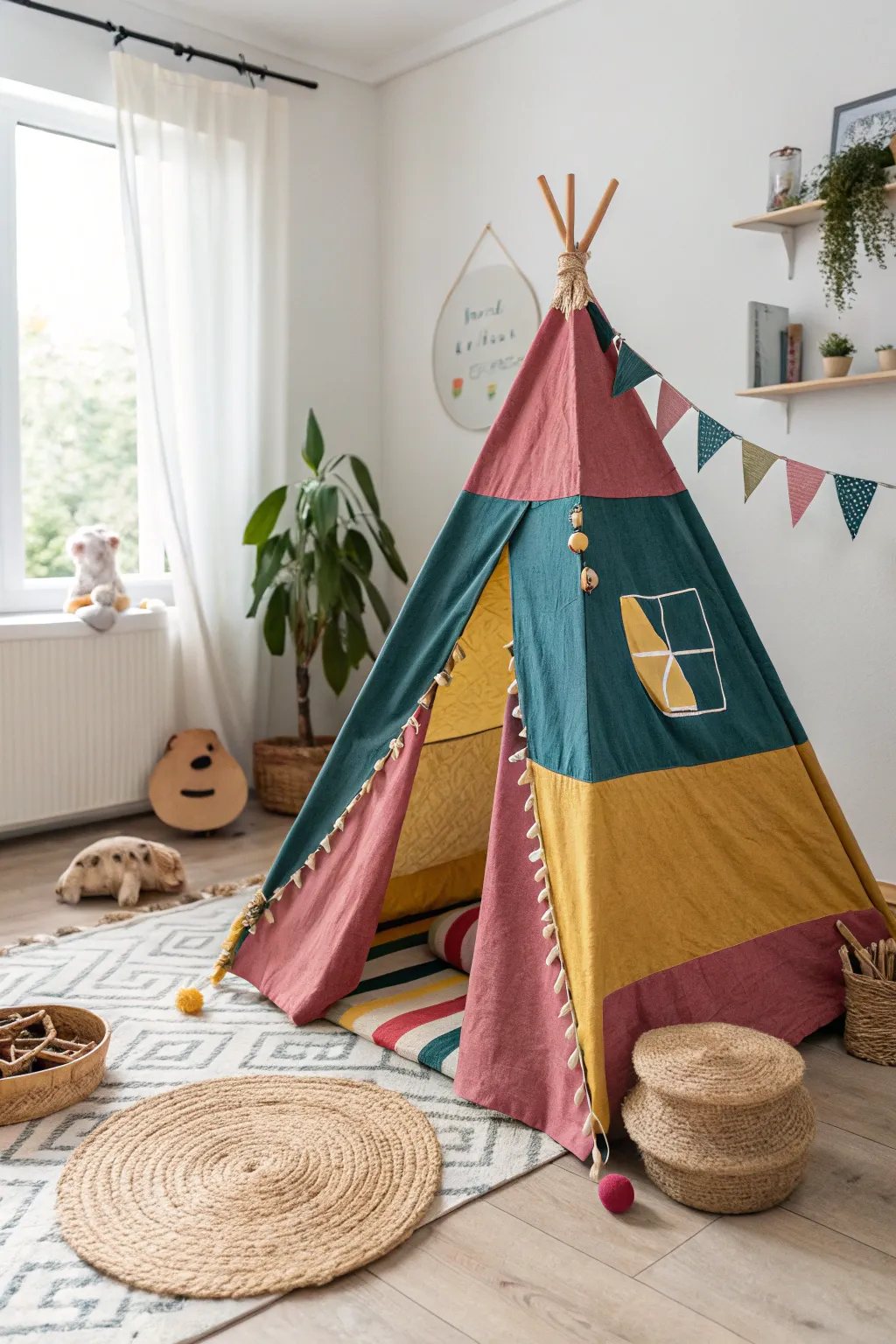 Transform old sweatshirts into a magical kids' play tent—where creativity meets timeless Scandinavian elegance.