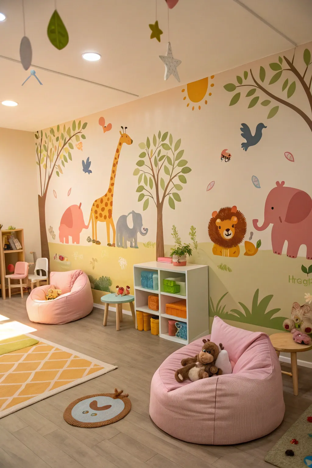Take your nursery on a wild adventure with animal decals.