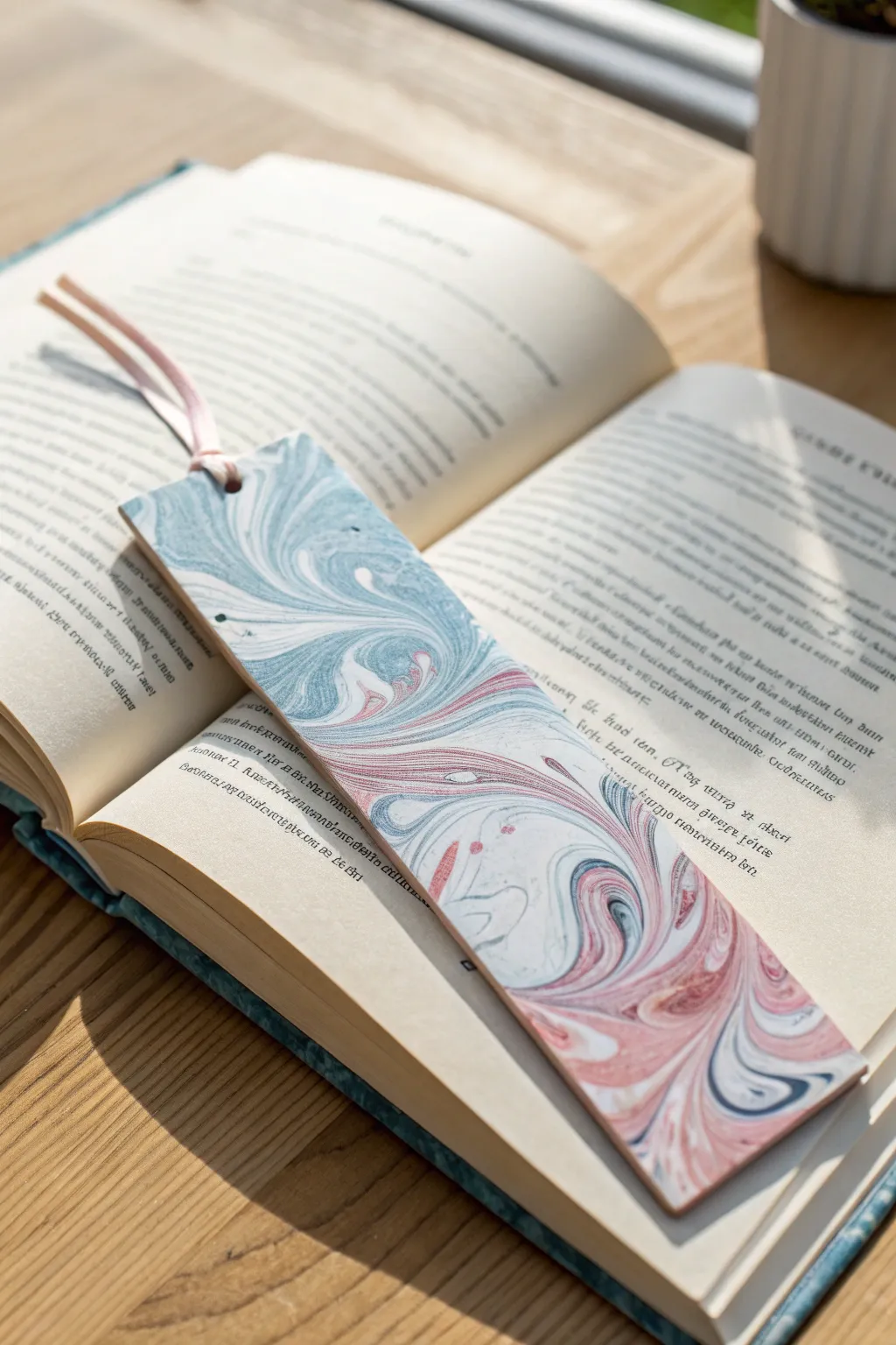 Elevate your reading experience with a touch of artful elegance.