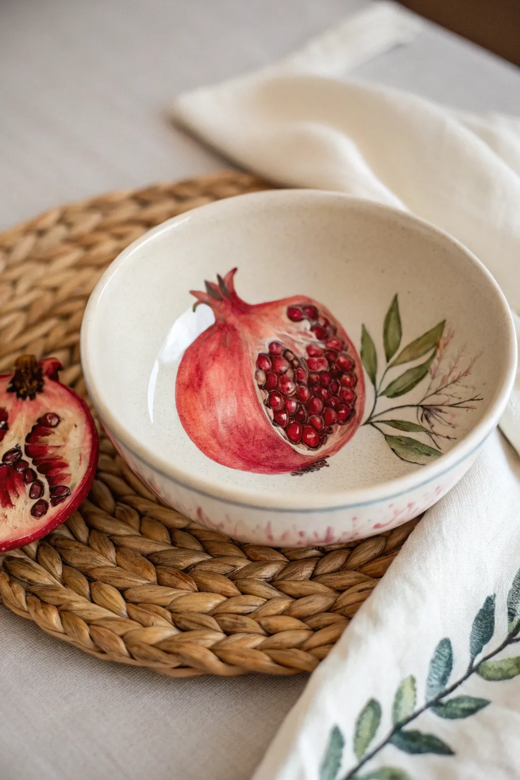Transform everyday fruits into vibrant watercolor masterpieces with a minimalist twist.