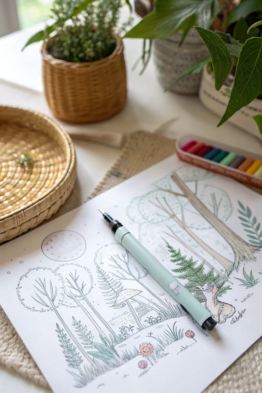 Dive into a world of imagination with every stroke of your pen.
