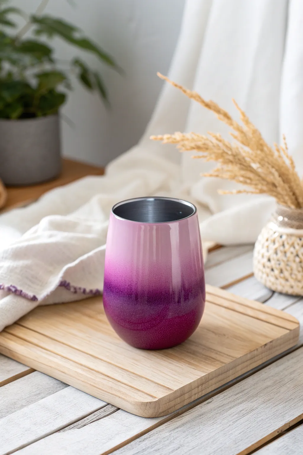 Elevate your wine experience with a touch of color and craftsmanship. 🍷✨