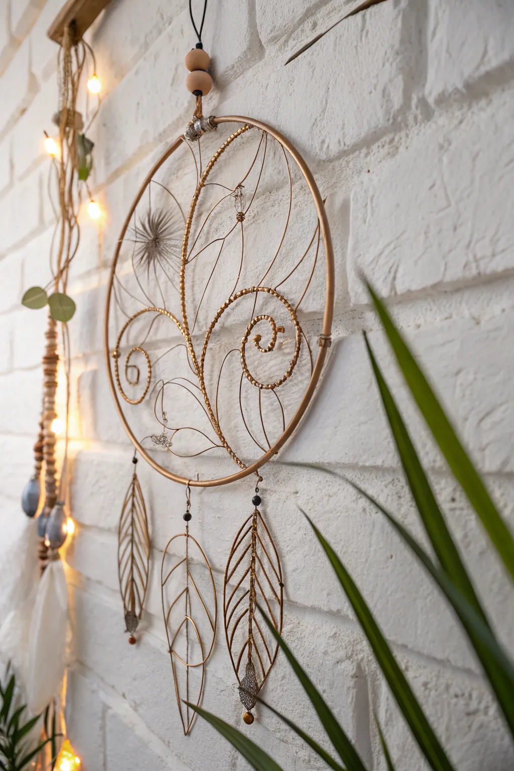 Elevate your space with the timeless elegance of wire wrapped art—where simplicity meets craftsmanship.