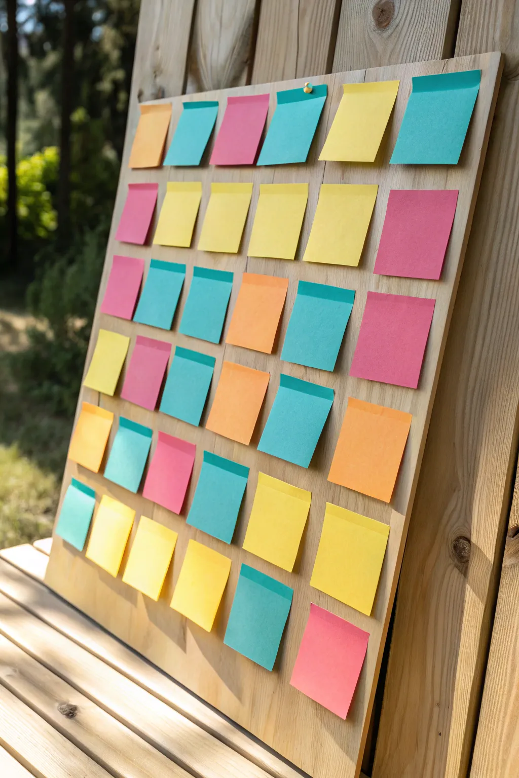 Organize your dreams with a splash of color and style. #WishBoard #ScandiBoho
