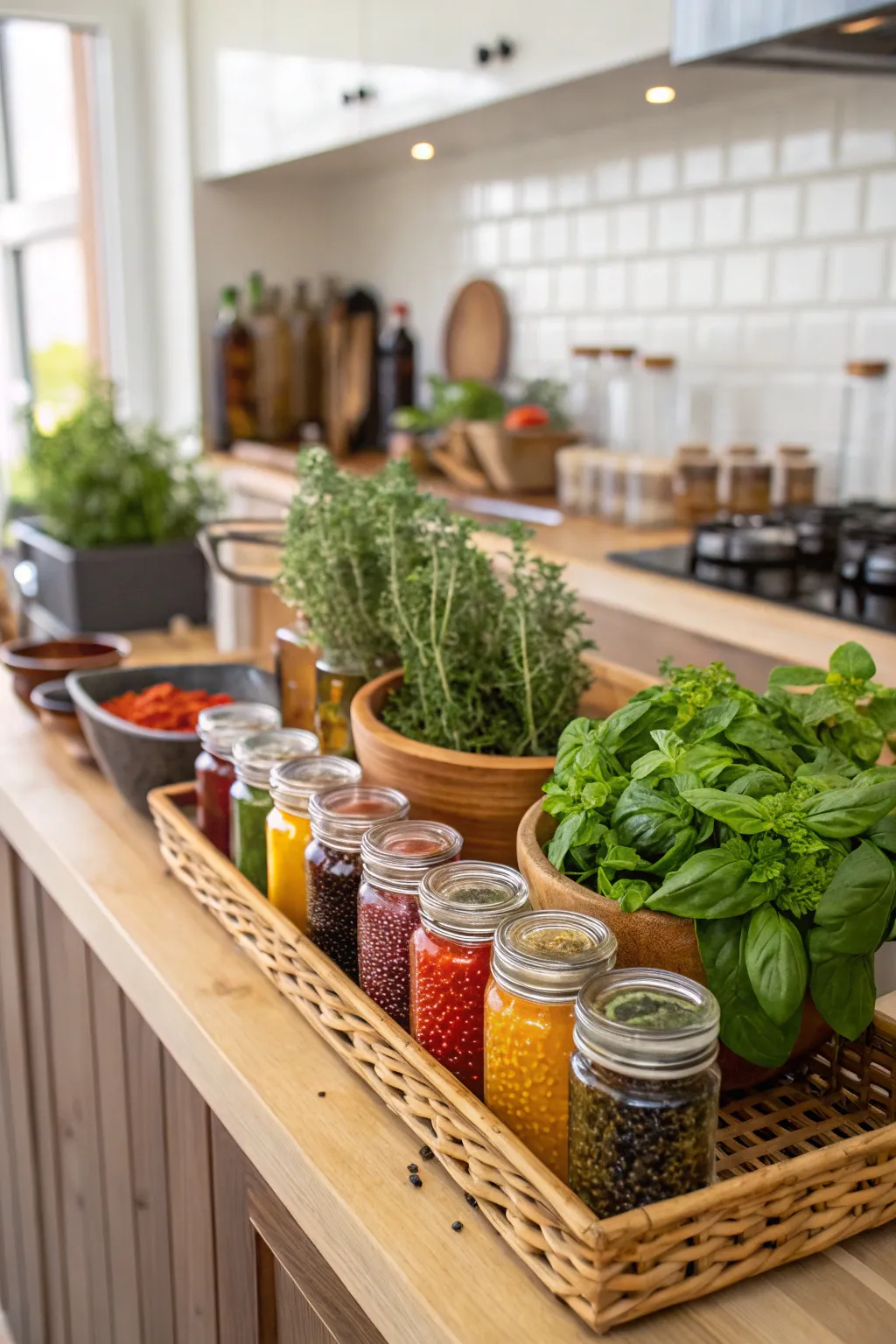 A potion station adds charm and functionality.