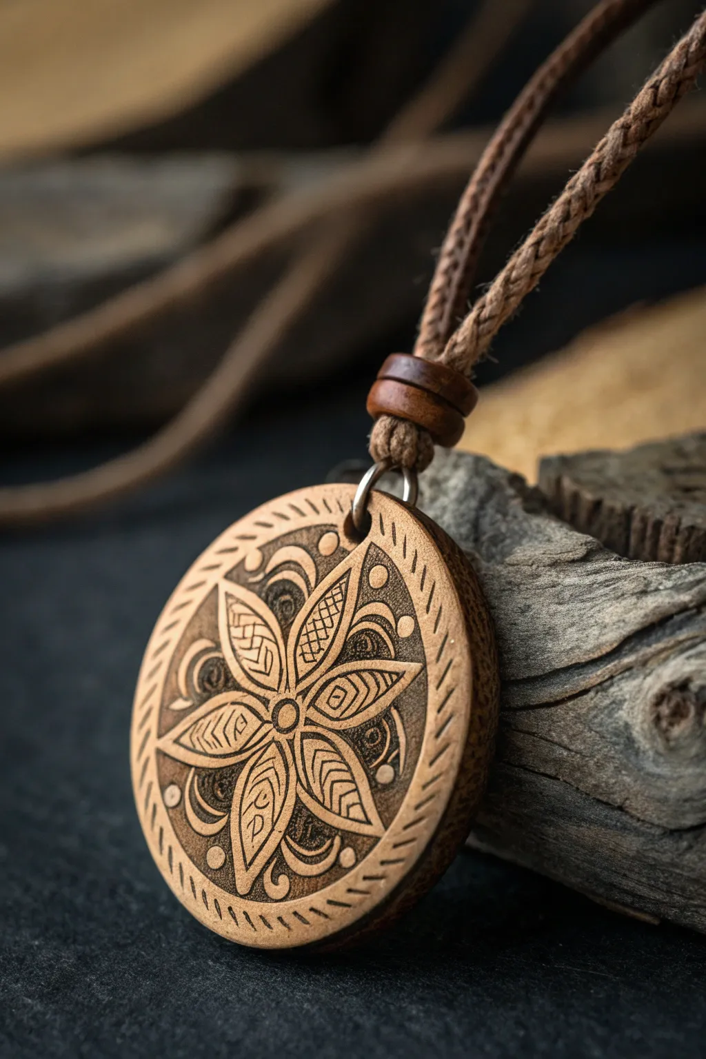 Wearable Art: Discover the Beauty of Intricate Wood Pendants