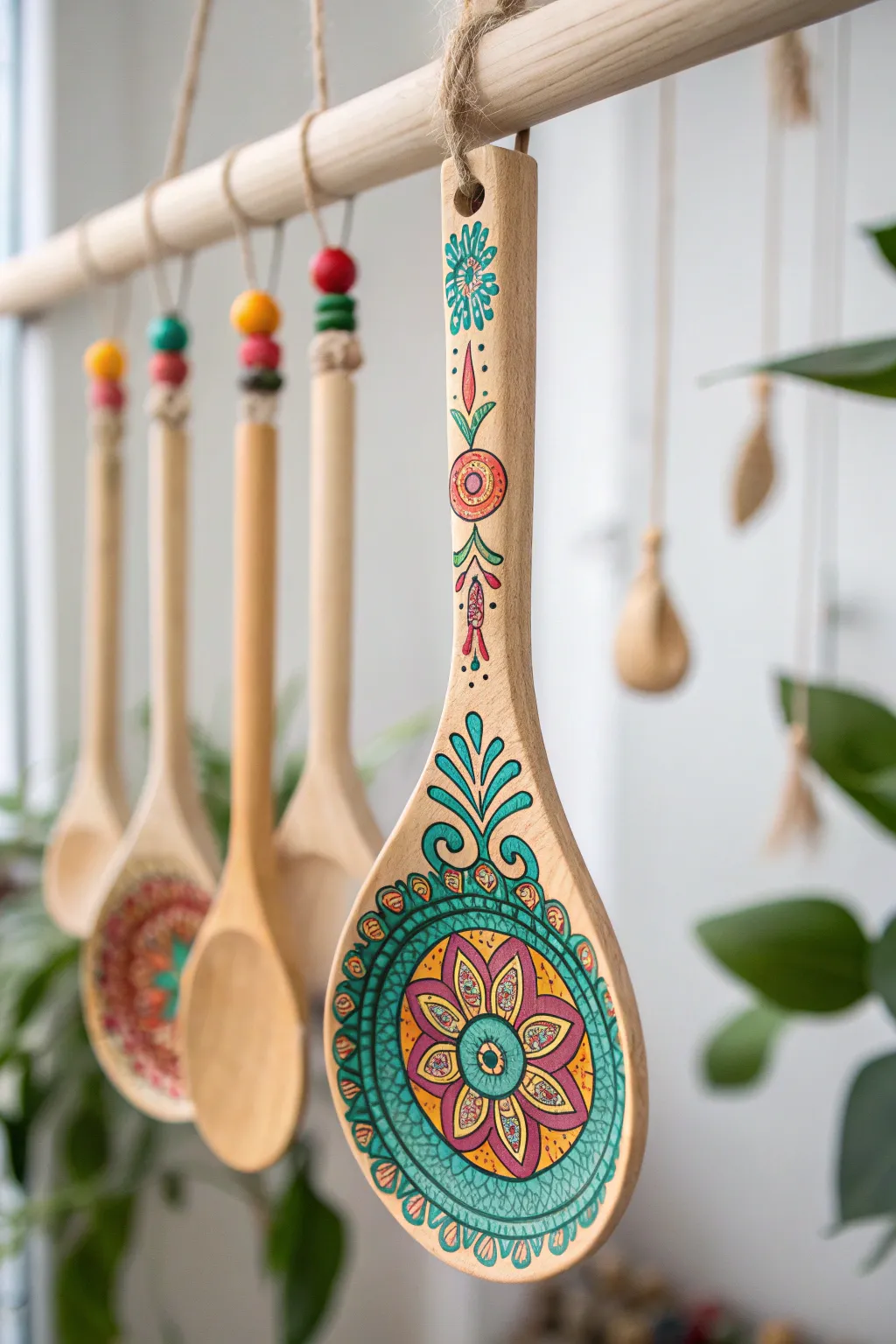 Transform your space with a touch of artistry and harmony – discover the charm of upcycled spoon wind chimes!
