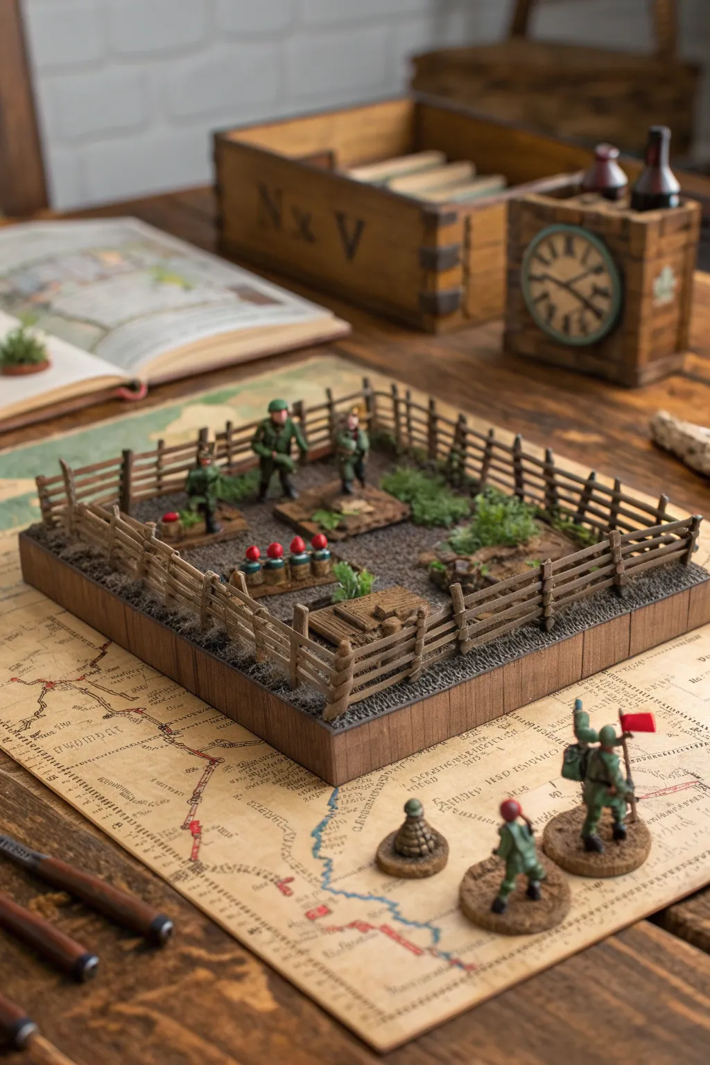 Dive into history with this expertly crafted 3D World War 1 battlefield puzzle, where storytelling meets craftsmanship.