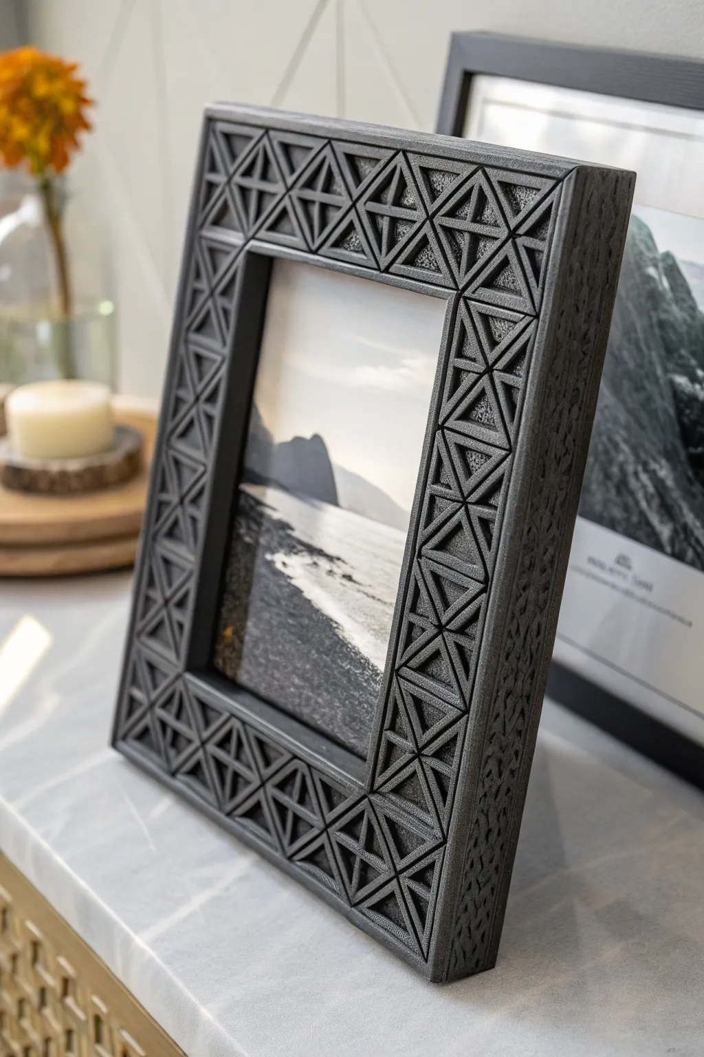 Elevate your space with handcrafted 3D-printed elegance.