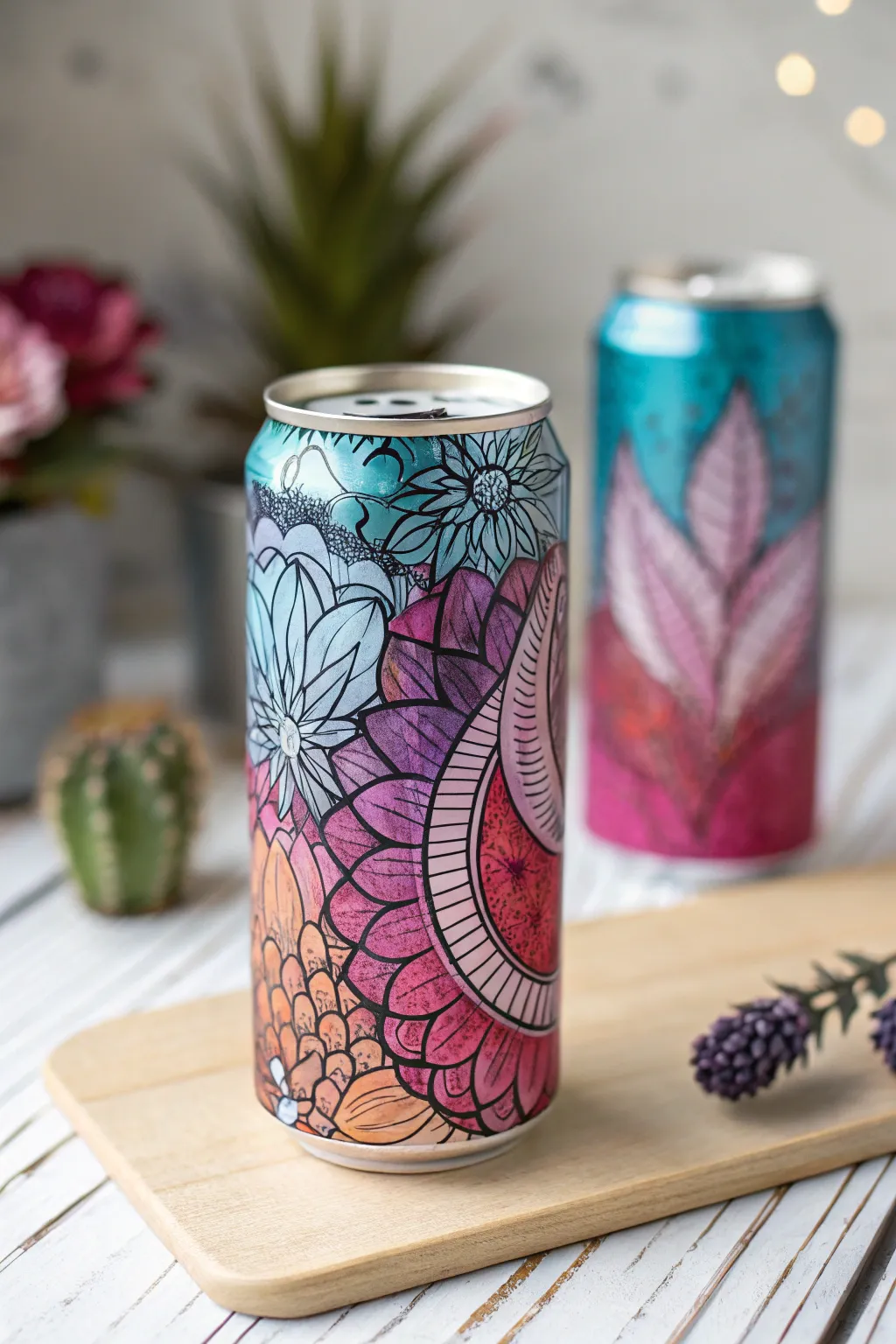Elevate your storage game with these stunning alcohol ink designs on simple tins. Perfect for adding a splash of color to your minimalist decor!