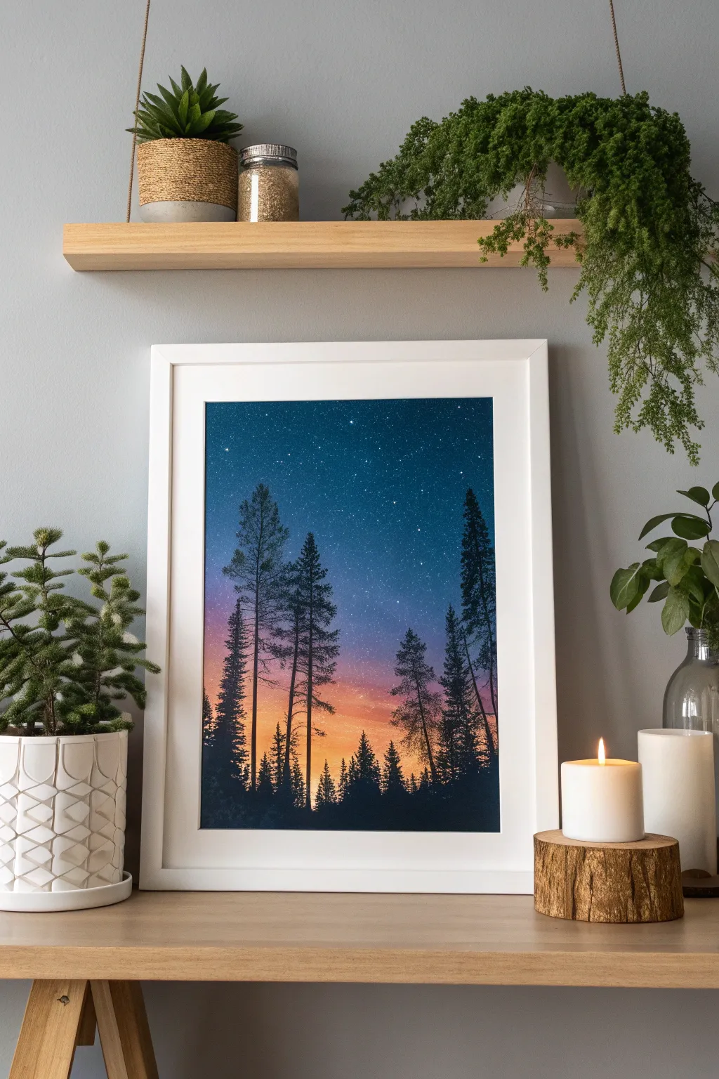 Transform your space into a twilight gallery masterpiece.