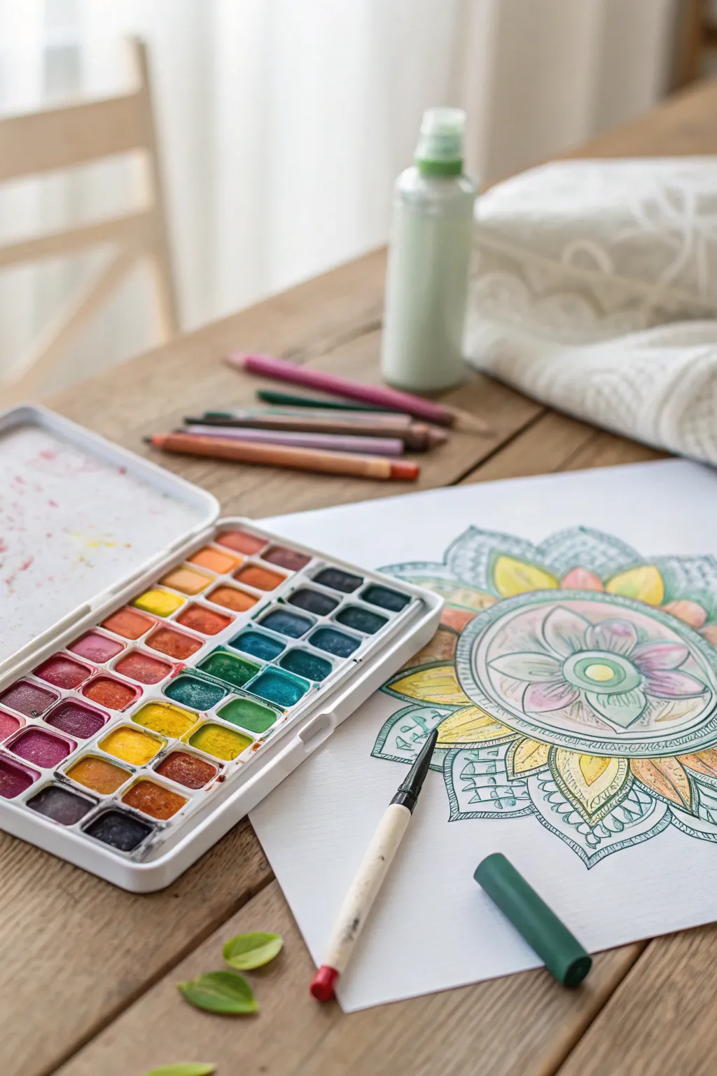 Unlock the magic of colors with simple watercolor resist techniques. #WatercolorWonders #CreativePlay