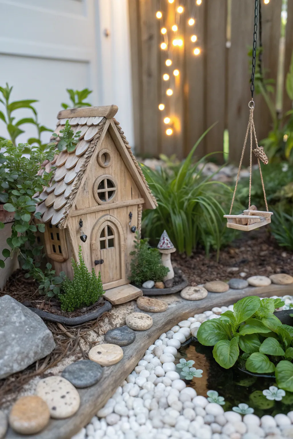 Create a touch of magic in your yard with a charming fairy garden that sparks joy for all ages.