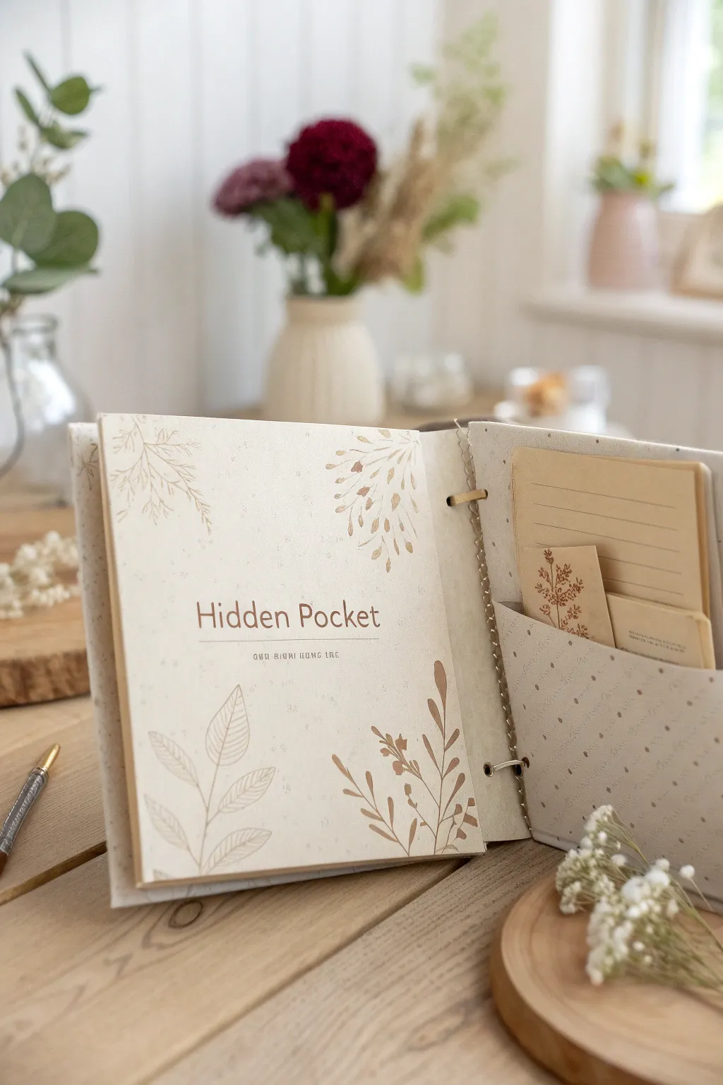Discover the charm of hidden pockets in your bachelorette scrapbook—where secrets and surprises await.