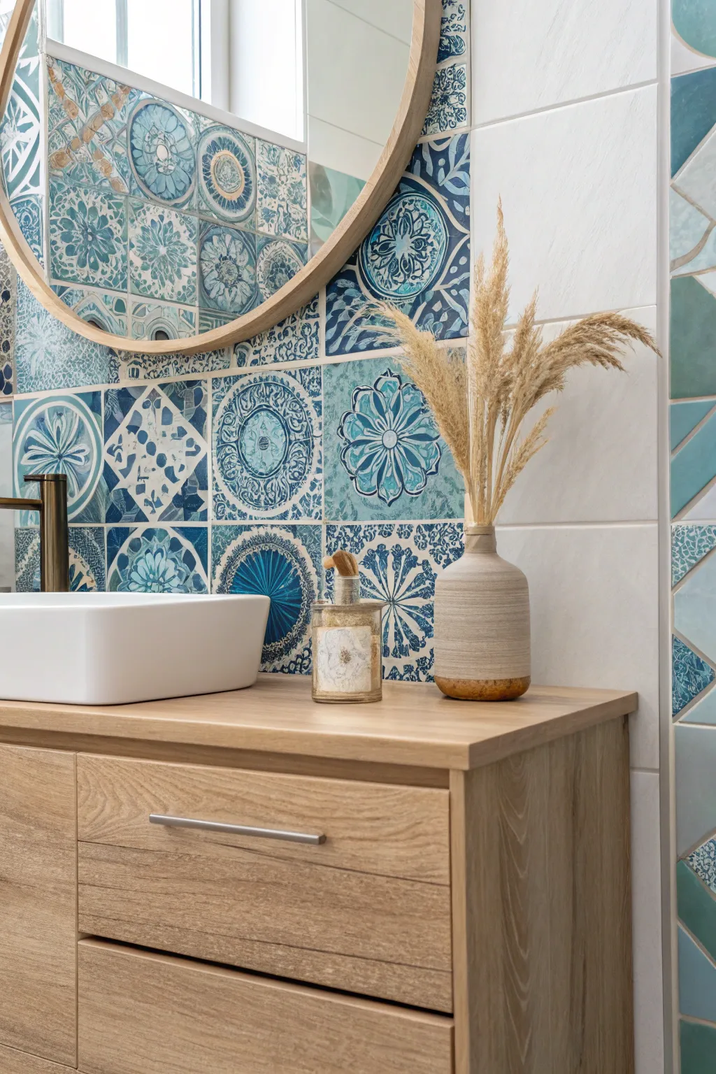Transform your space with a colorful splash of mosaic magic!