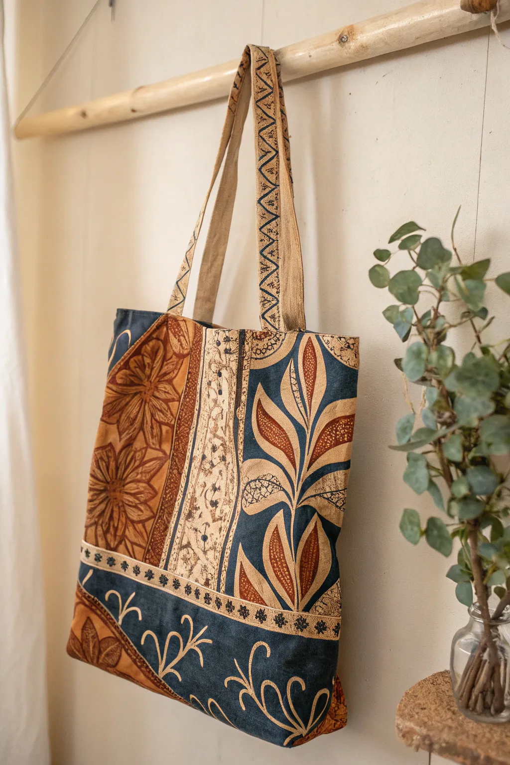 Carry elegance with you: Discover the charm of handcrafted batik tote bags.