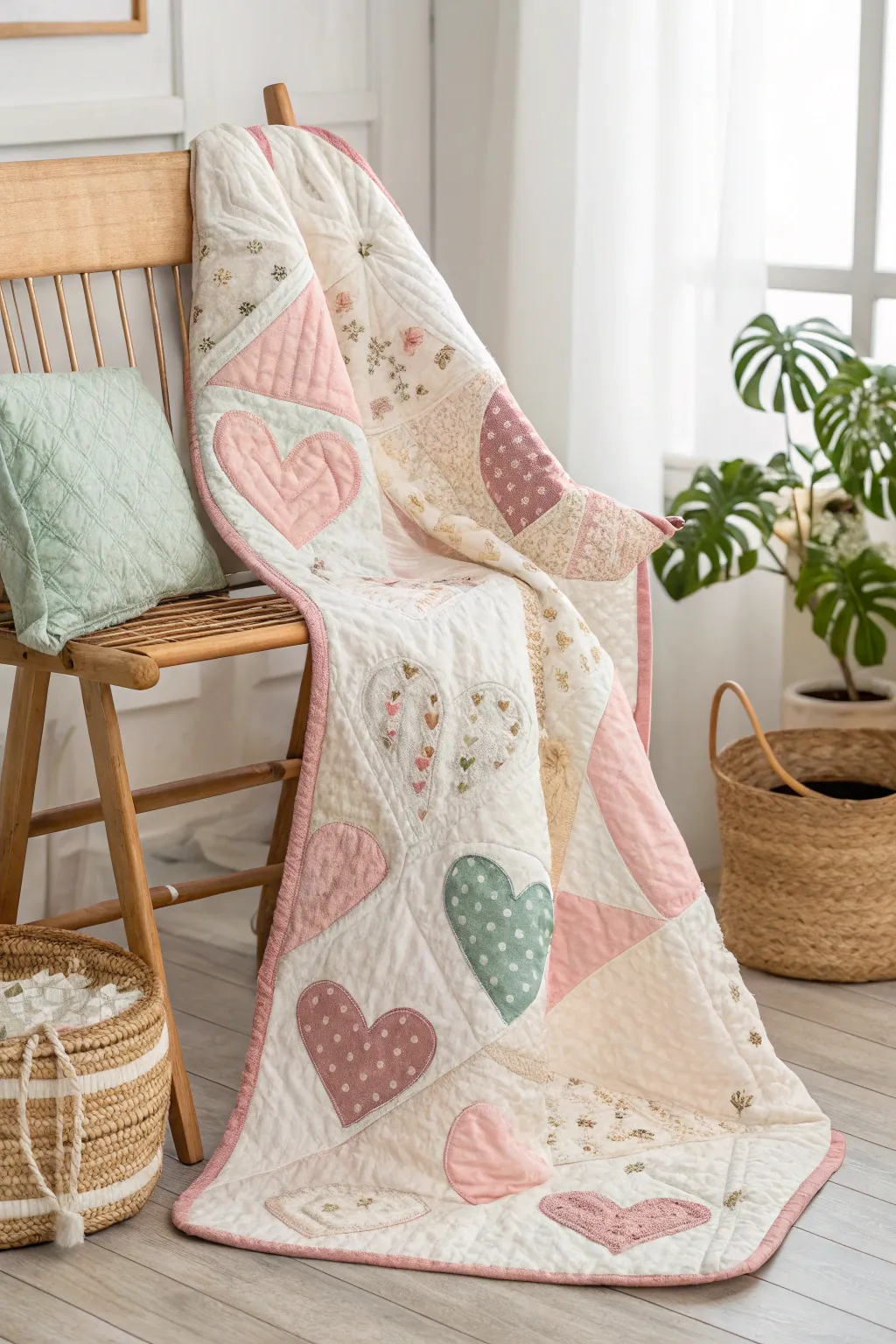 Wrap your space in love with this Heartfelt Harmony quilt pattern, the perfect blend of simplicity and warmth.