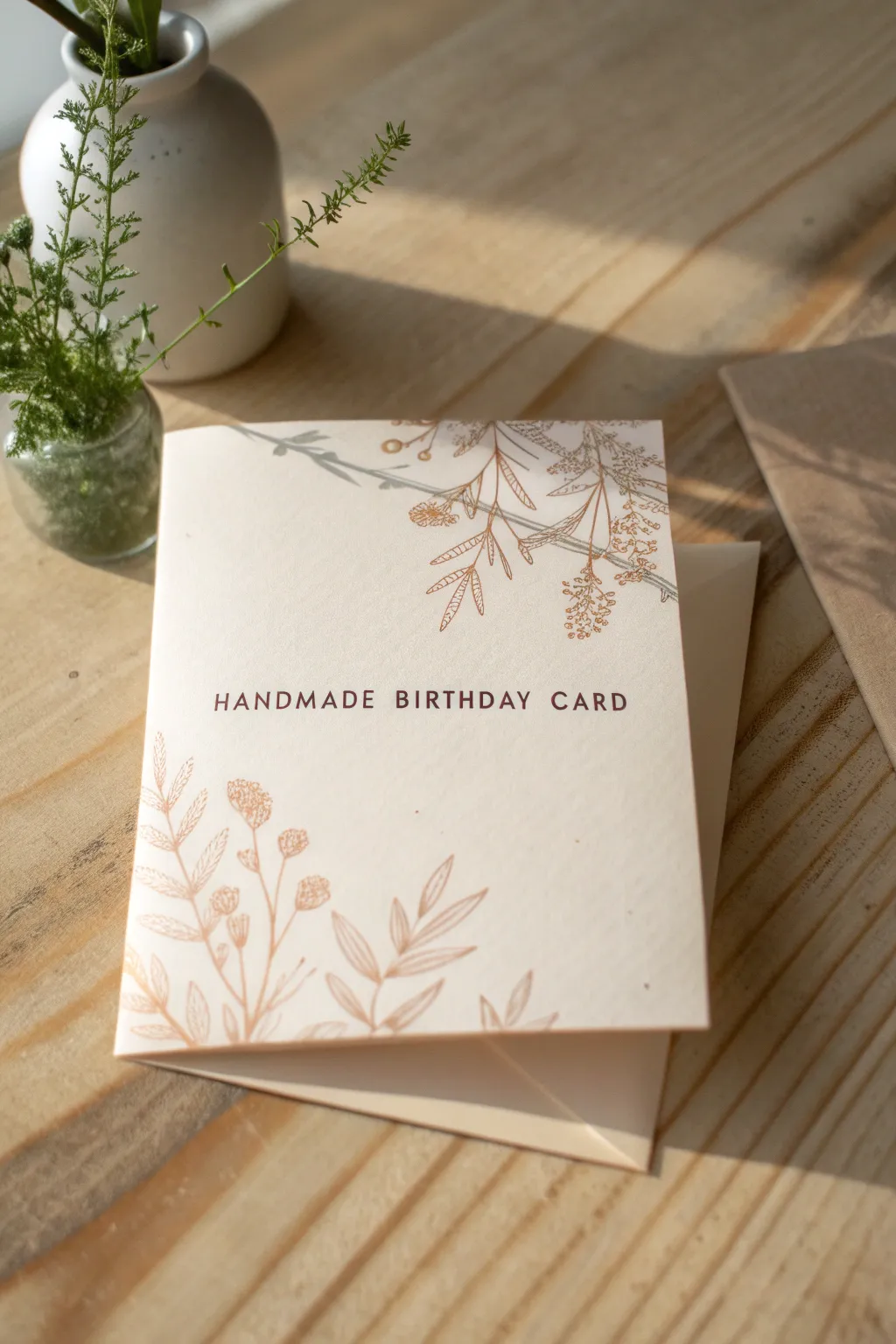 Crafted with love: A touch of poetry for his special day.