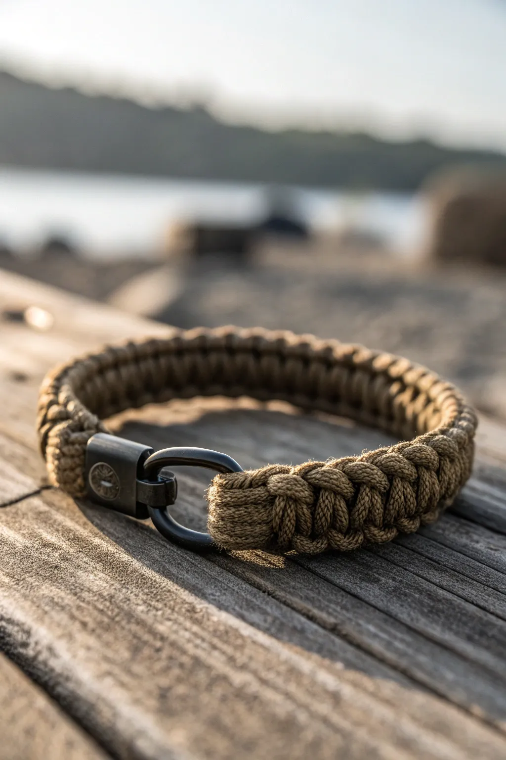 Embrace your adventurous side with a durable rope bracelet that combines style and function.