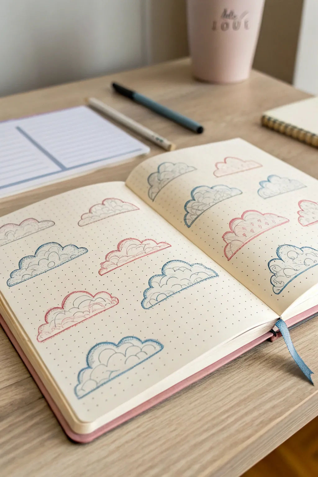 Capture your dreams in whimsical floating cloud boxes. Let your ideas soar with elegance and simplicity.
