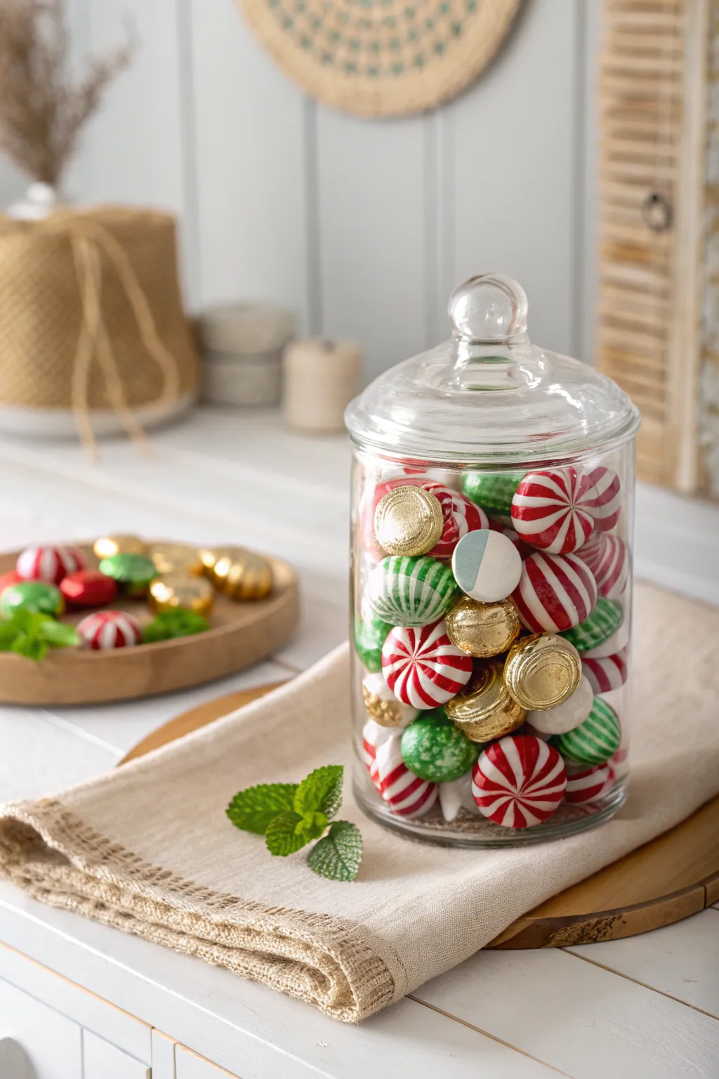 Create a festive masterpiece with layered candy art - a delightful treat for the eyes and taste buds!