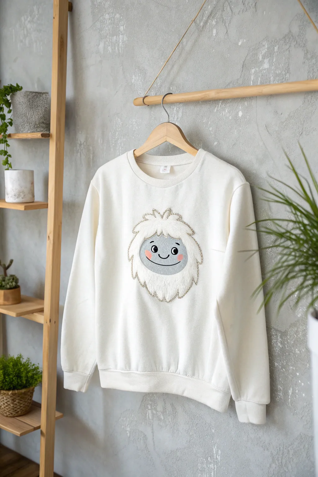 Embrace the whimsical charm of winter with our Yeti in the Snow sweatshirt, a cozy blend of humor and holiday warmth.
