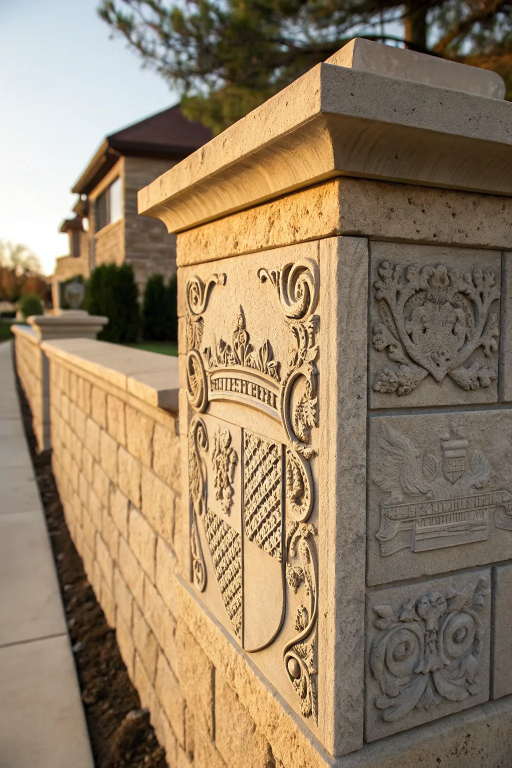 Transform your space with a personalized touch: engraved wall caps that tell your story.
