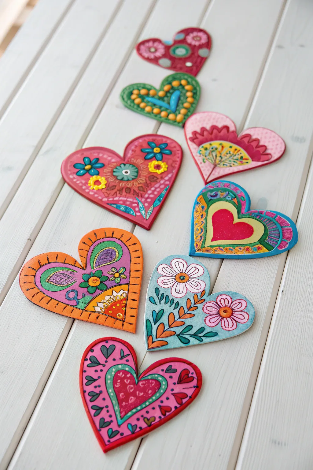 A tapestry of love: children's creativity shines in this heart-filled masterpiece.