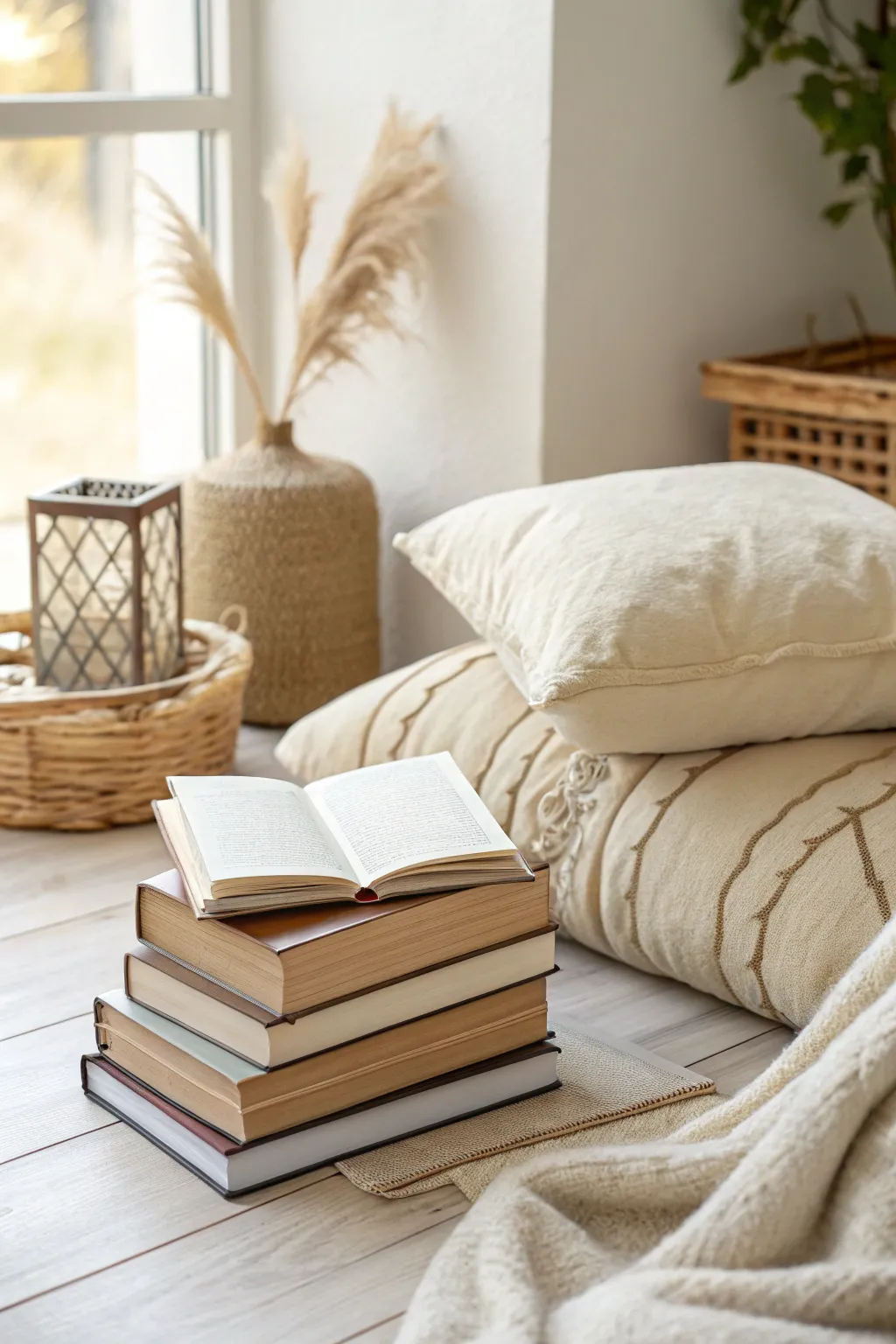 Create your perfect reading nook with a touch of Scandinavian serenity and Boho charm.