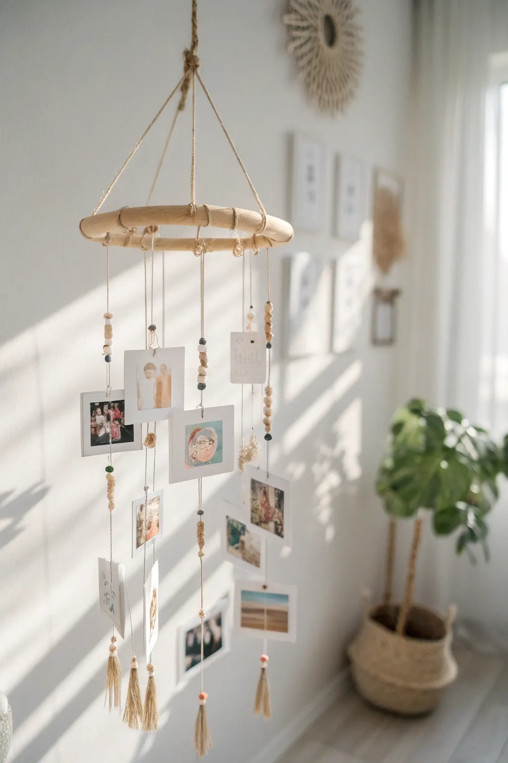 Elevate your dreams with a Vision Board Mobile - where aspirations dance in the air.
