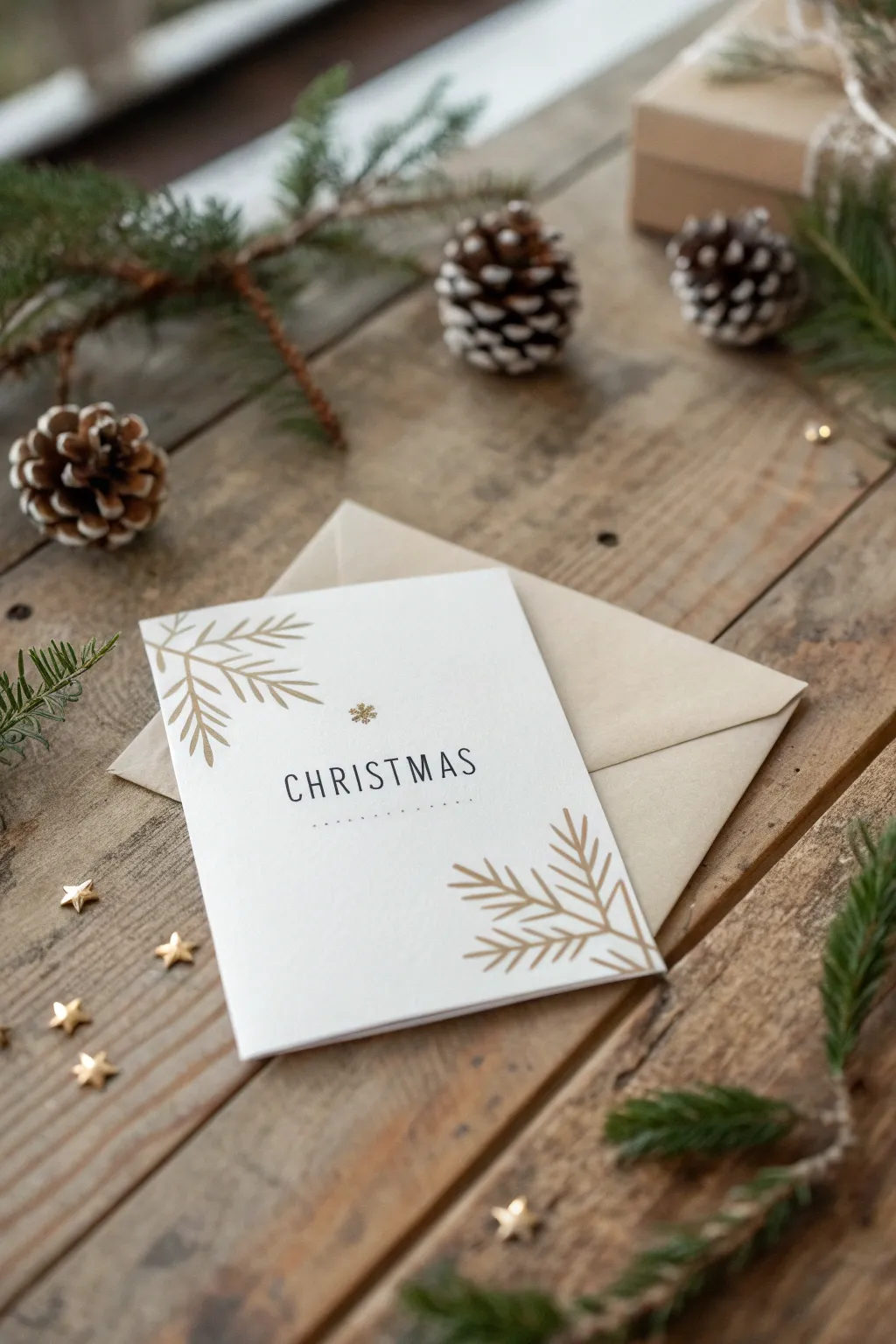 Discover the magic of interactive Christmas cards with a minimalist twist!