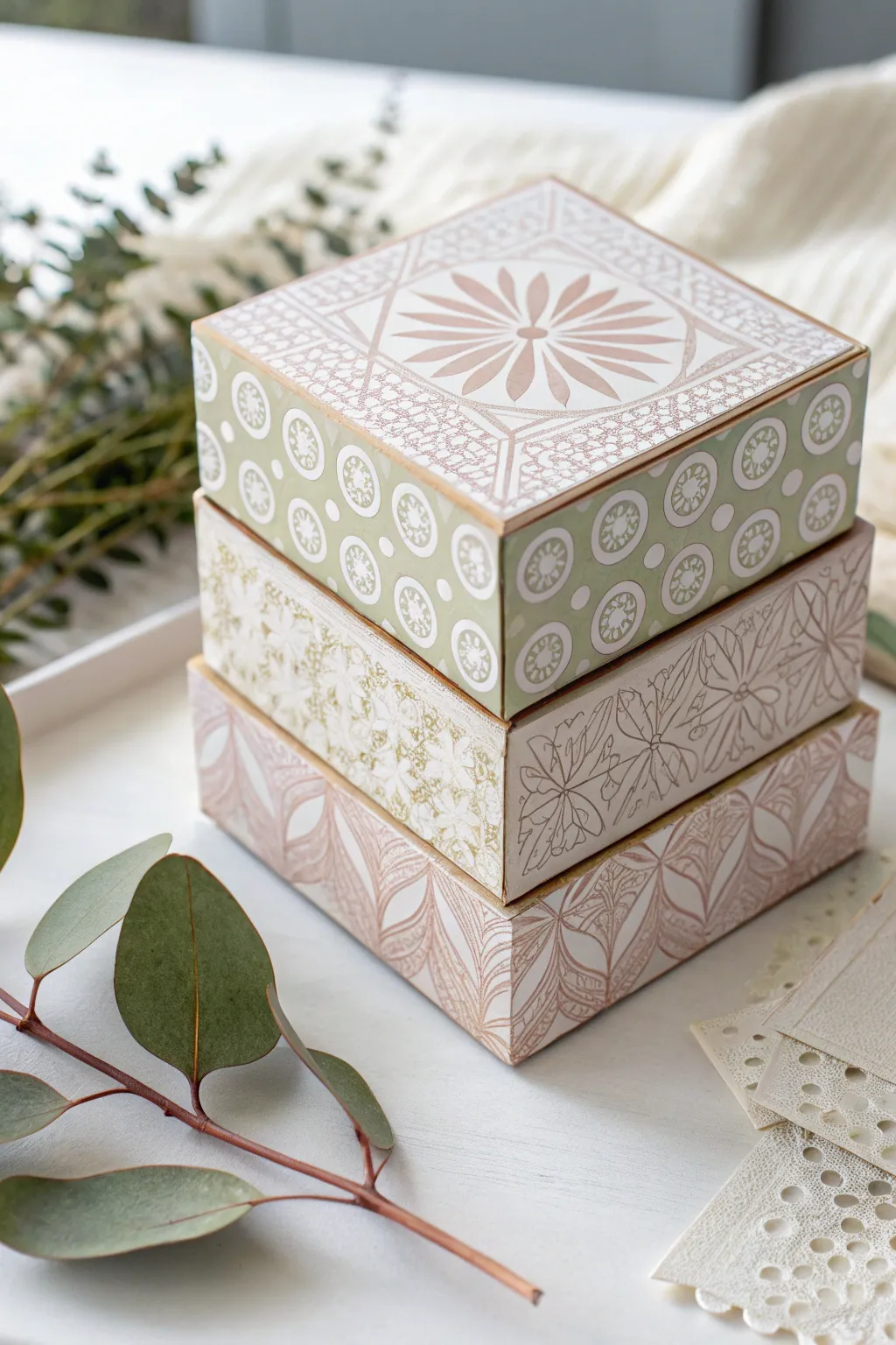 Add a touch of elegance to your gifts with a handcrafted paper box.