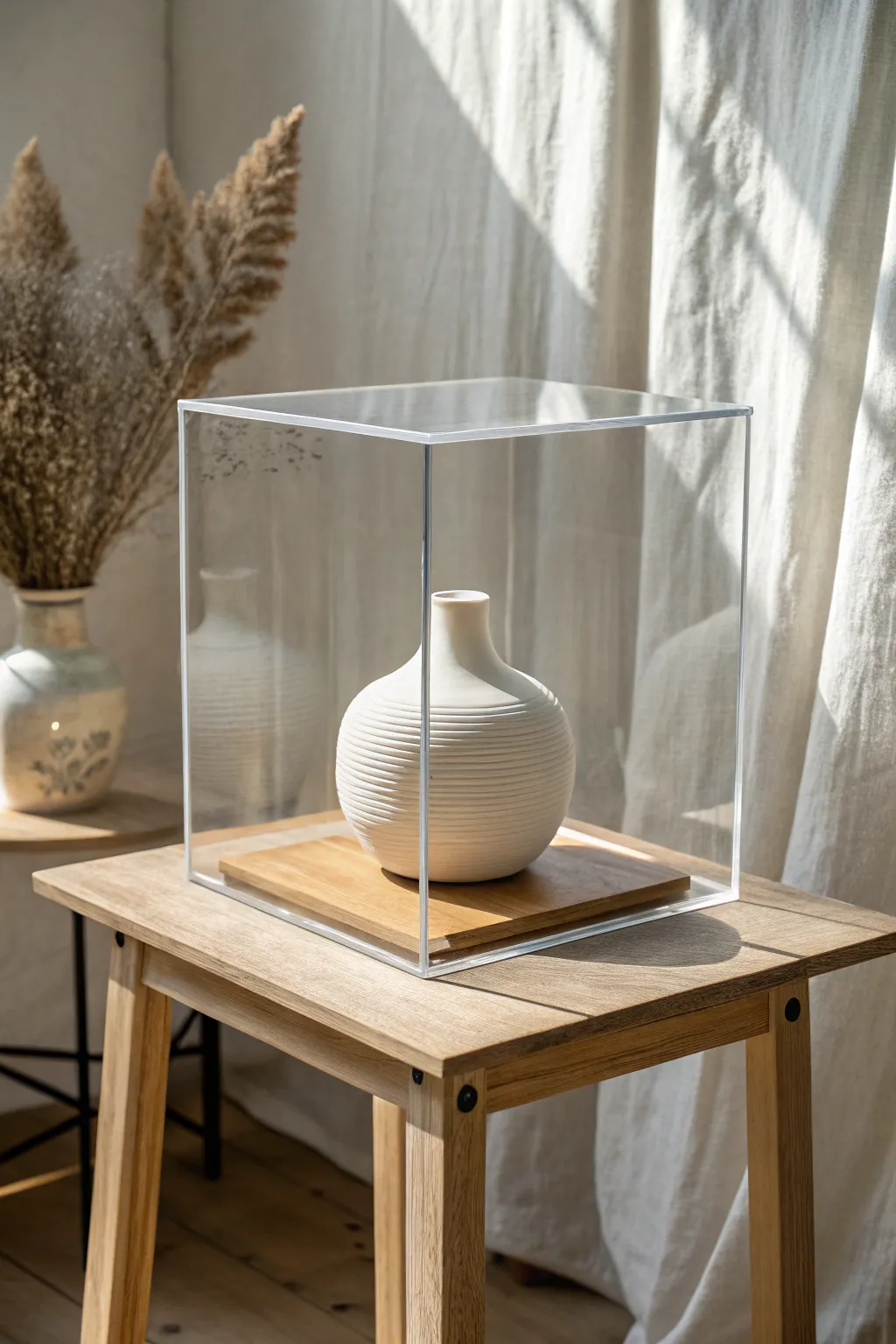 Elevate your craft show presentation with minimalist acrylic display boxes that let your creations shine.