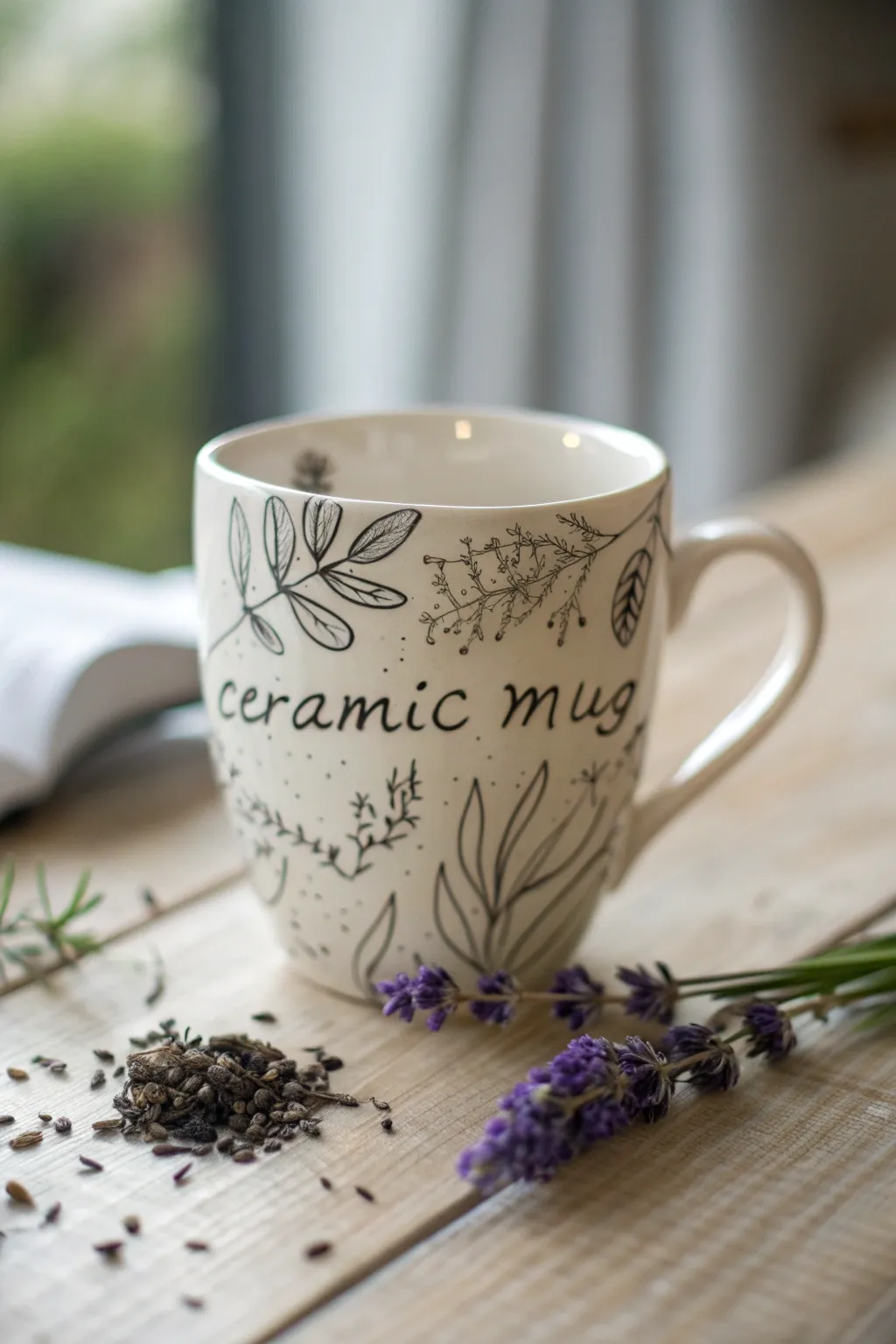 Elevate your tea time with a personalized touch—create a custom marker mug filled with love and creativity.