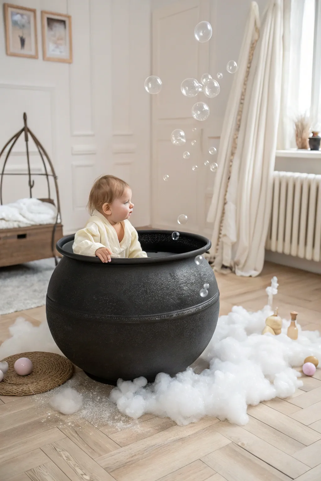 Enchant your little one's first Halloween with a touch of magic and minimalist charm. 🌿✨