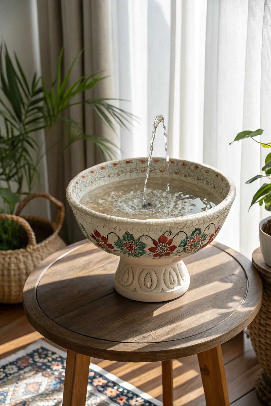 Transform vintage charm into a soothing water feature with a touch of elegance.