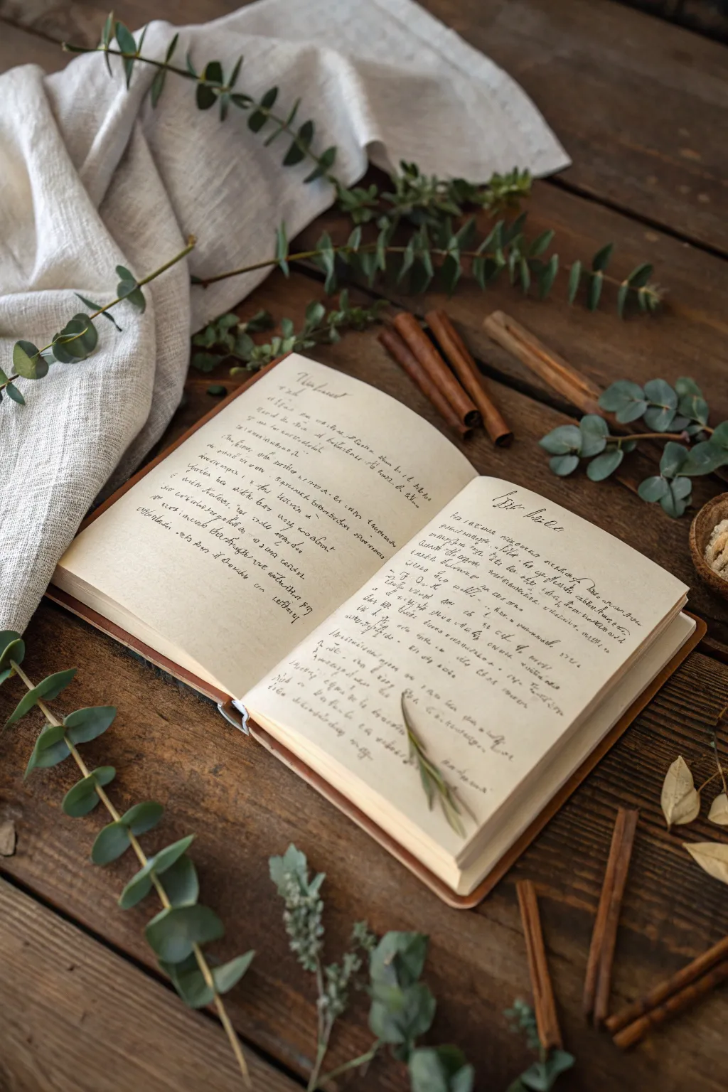 Capture the essence of heartfelt giving with a personalized recipe book, perfect for last-minute Christmas gifts.