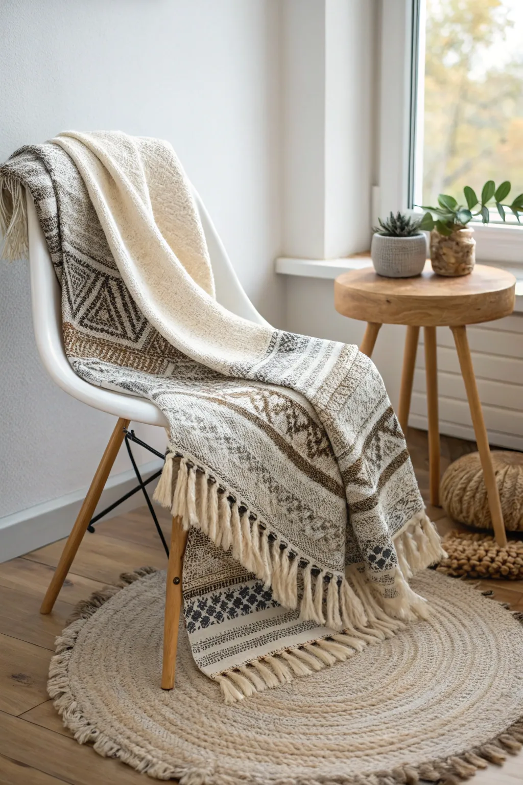 Embrace cozy vibes with layered textiles that add warmth and depth to any space.