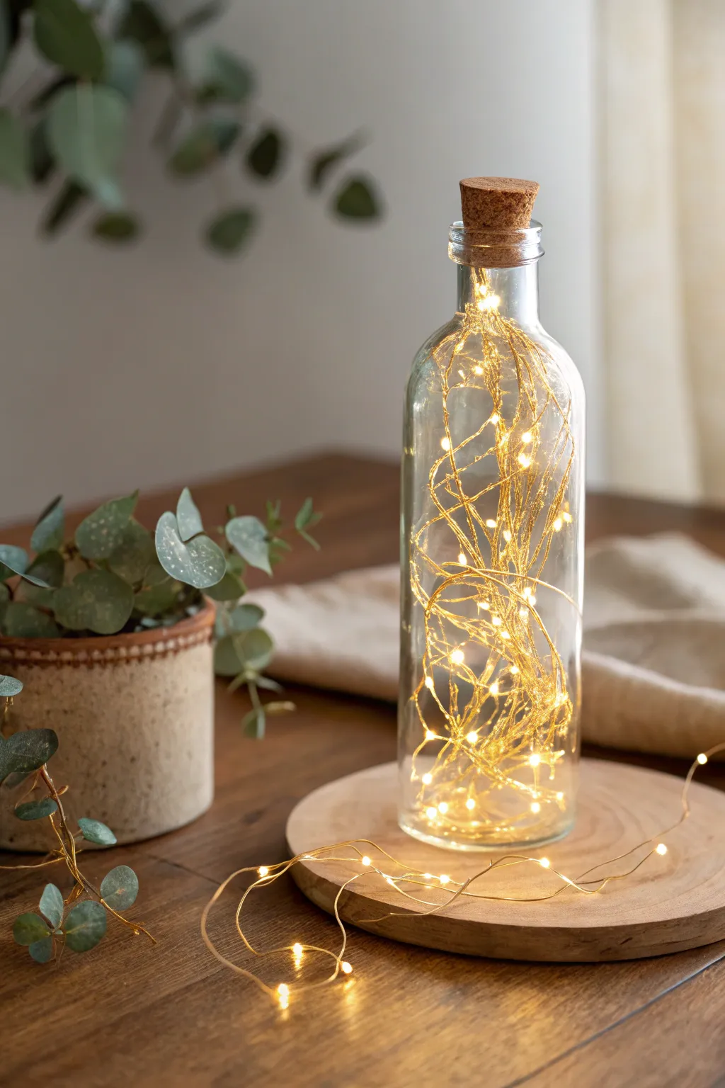 Capture the magic of fireflies in a bottle with this DIY glowing wonder.