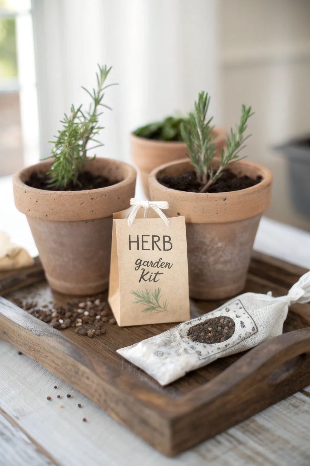 Gift the joy of fresh herbs with this DIY Herb Garden Kit—perfect for teachers who love nature and simplicity!