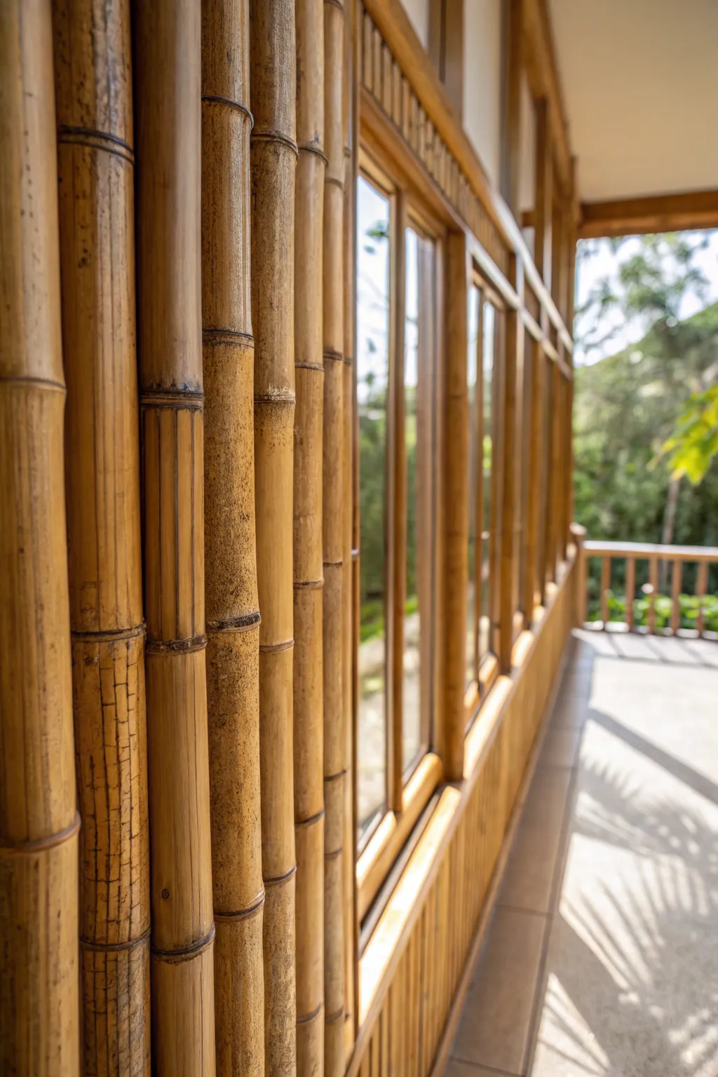 Transform your space into a tranquil retreat with the natural allure of bamboo panels.