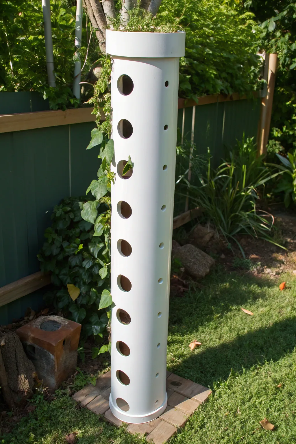 Transform your garden with this sleek PVC Pipe Paradise worm bin—where craftsmanship meets functionality.