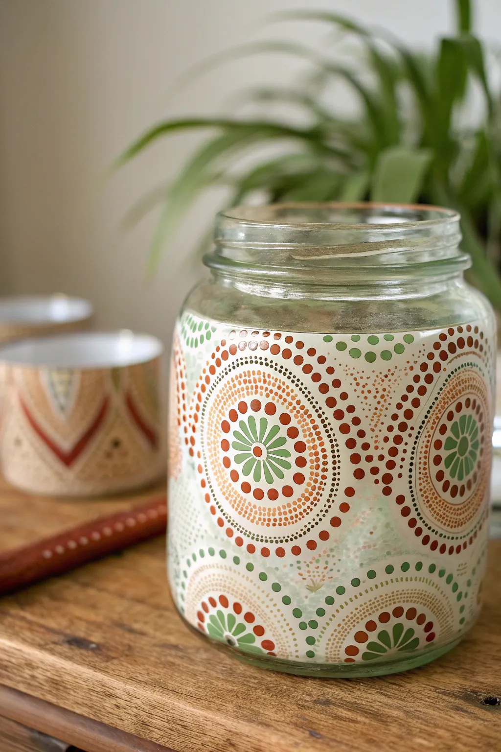 Discover the charm of dot painting on glass for a unique, handcrafted touch.