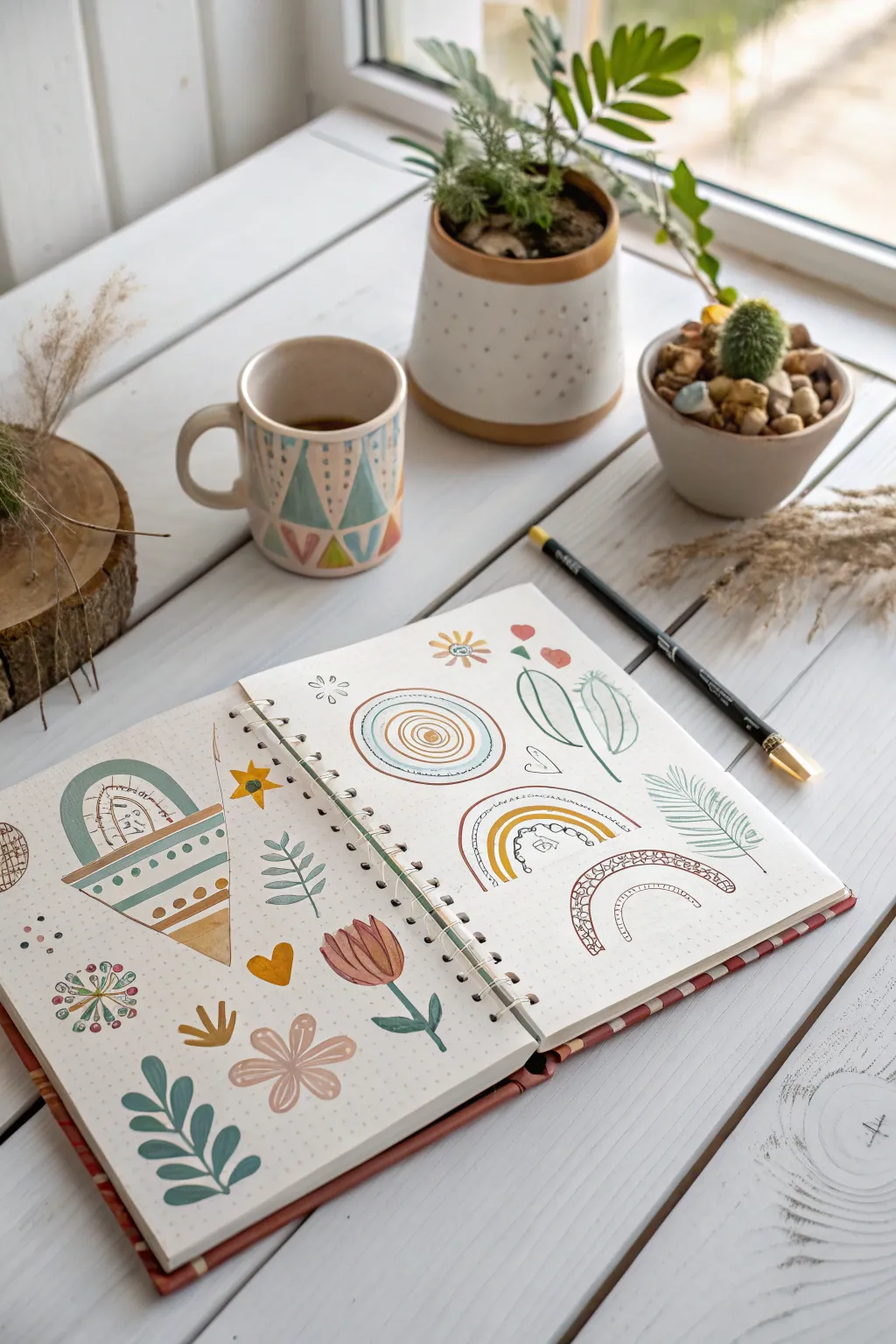 Discover the joy of colorful doodles and let your creativity flow.