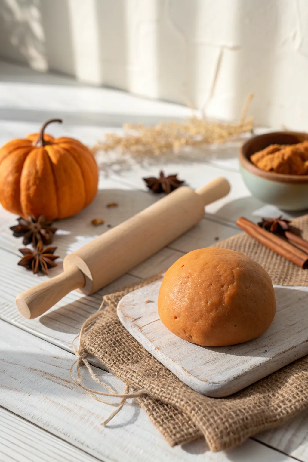 Embrace the cozy vibes of autumn with this homemade pumpkin spice playdough, perfect for little hands and big imaginations!