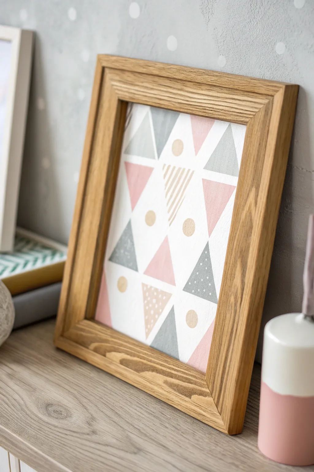 Elevate your space with handcrafted geometric elegance.