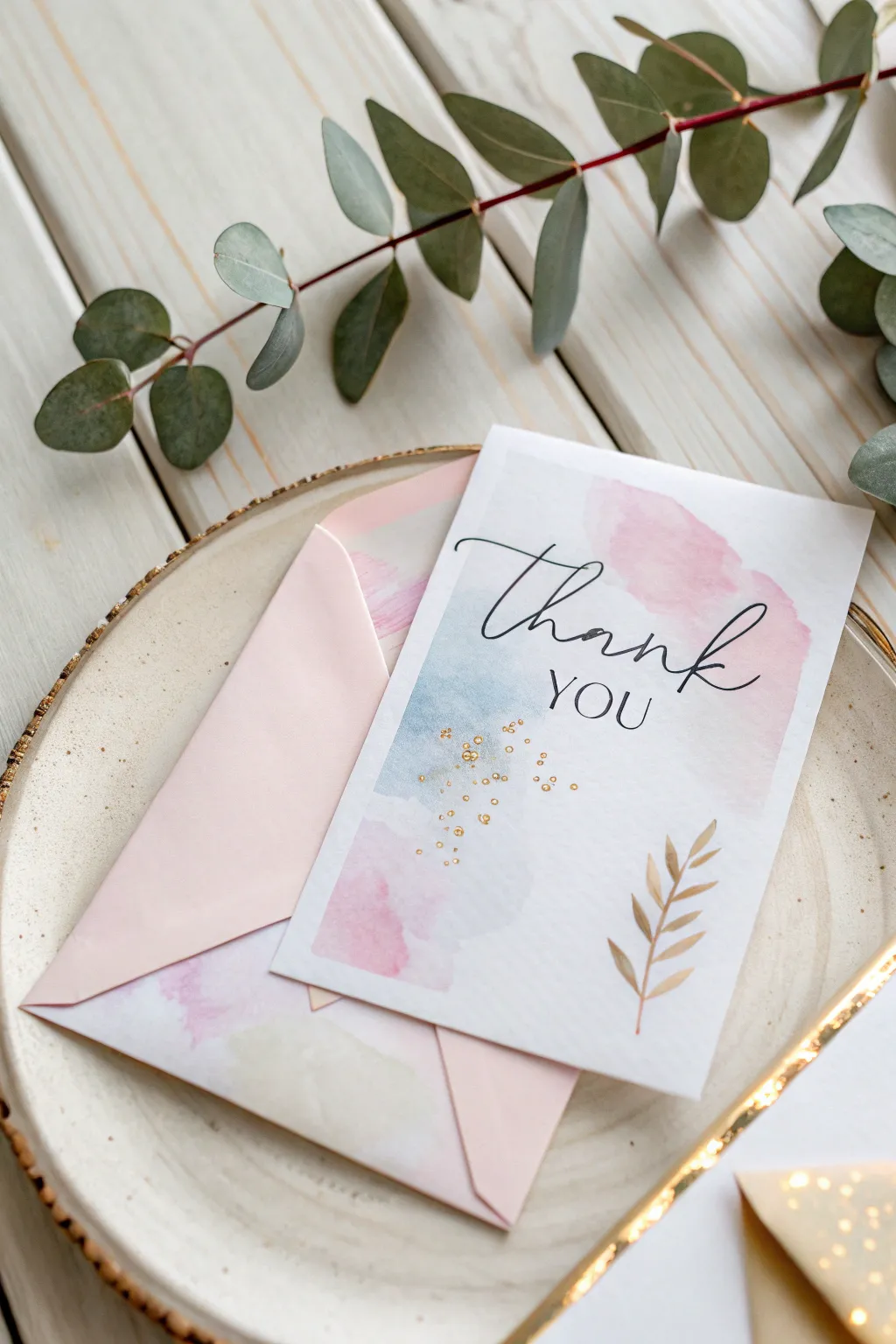 Discover the joy of giving with interactive watercolor thank you cards that blend minimalist elegance with a boho twist.