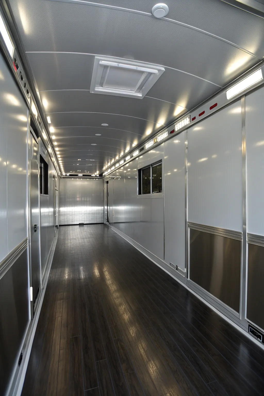 Transform your trailer with reflective surfaces that elevate space and style.