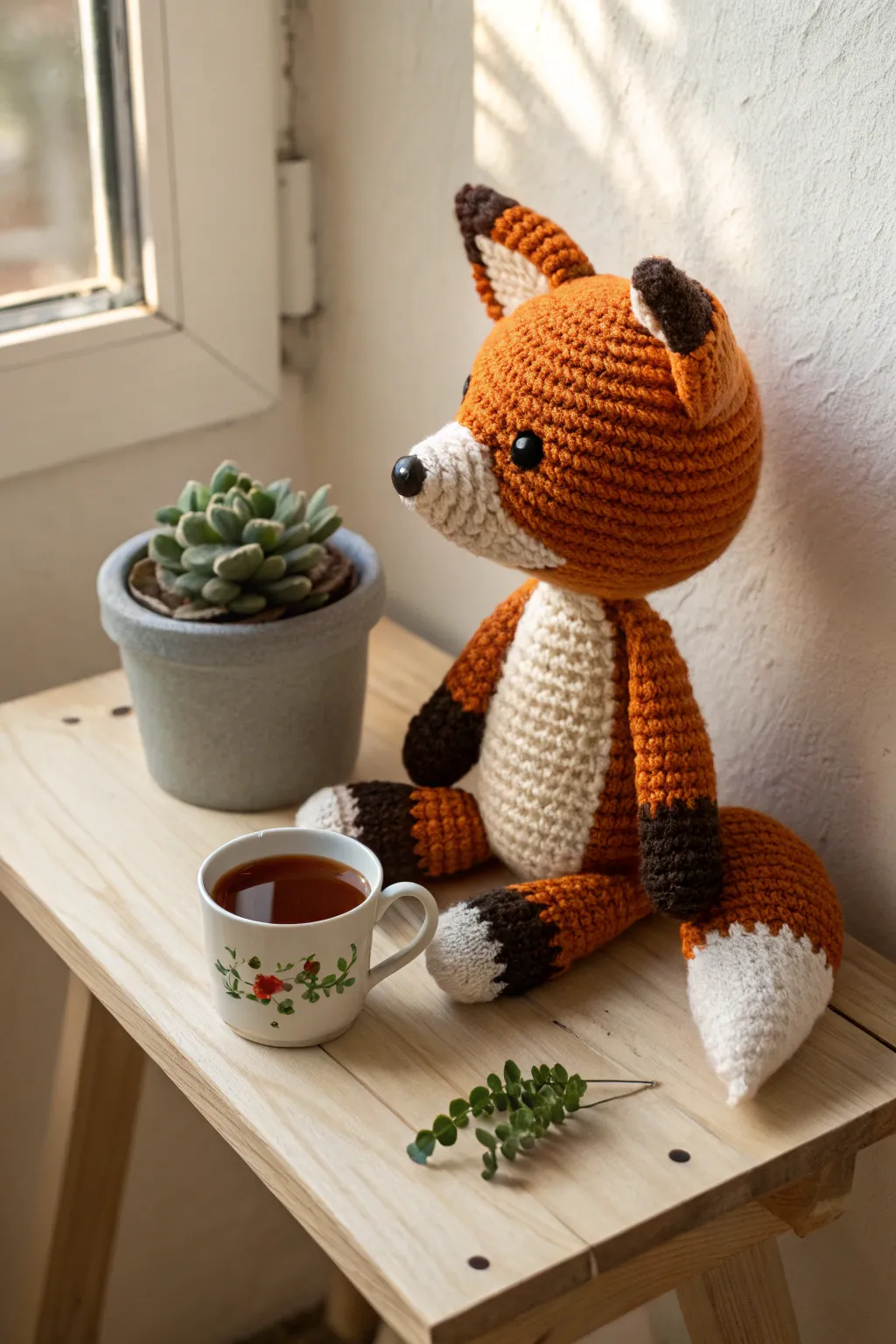 Embrace the cozy charm of fall with this delightful fox amigurumi crochet project. Perfect for adding a touch of woodland magic to your home!