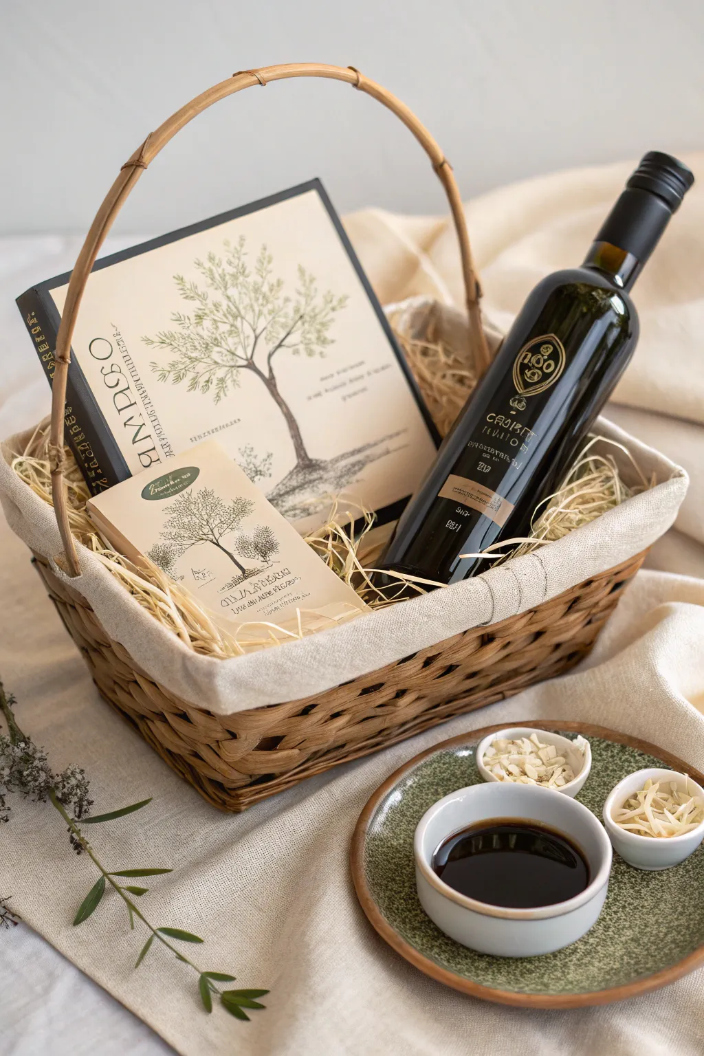 Embark on an epicurean adventure with this exquisitely curated fall gift basket.